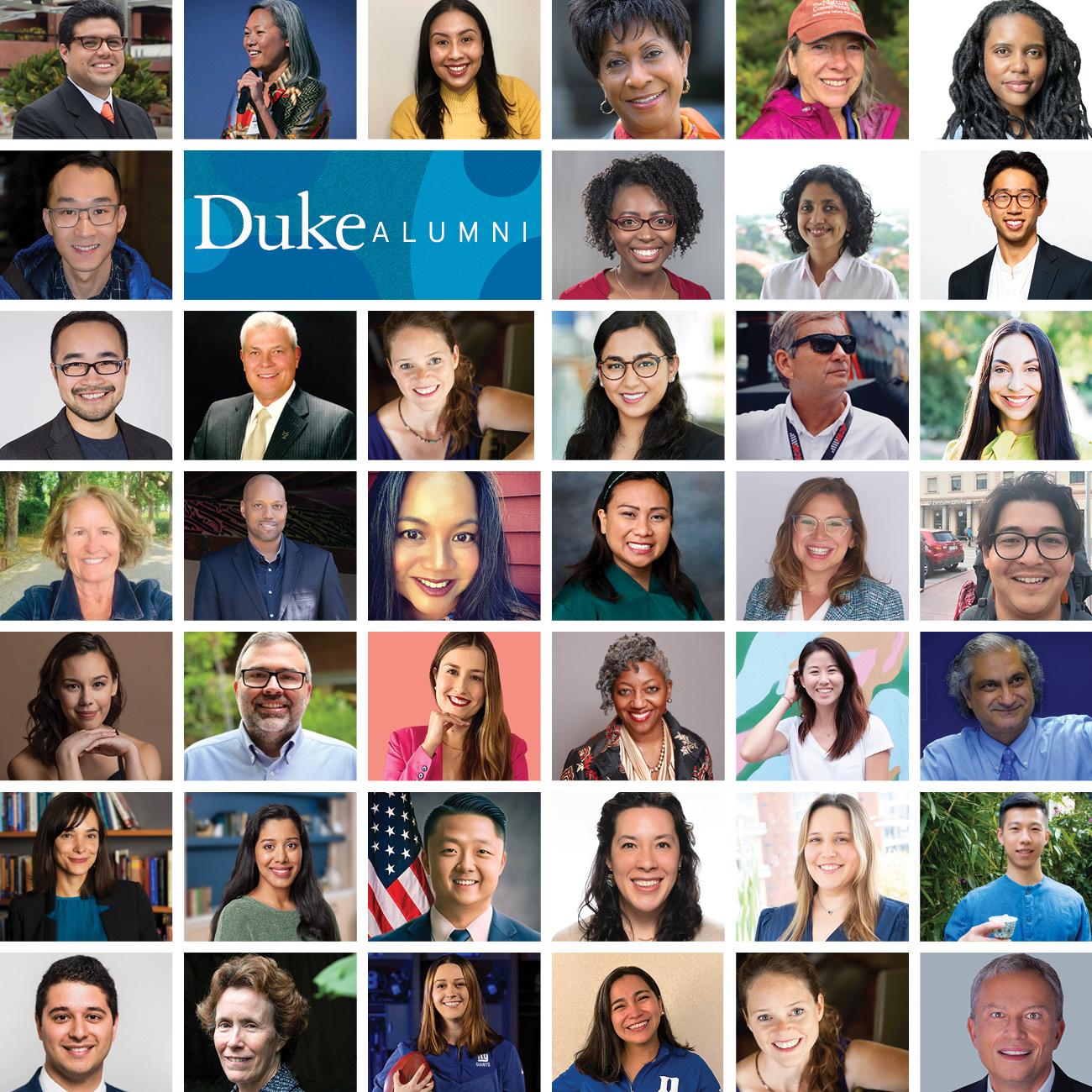 Collage of Duke Alumni