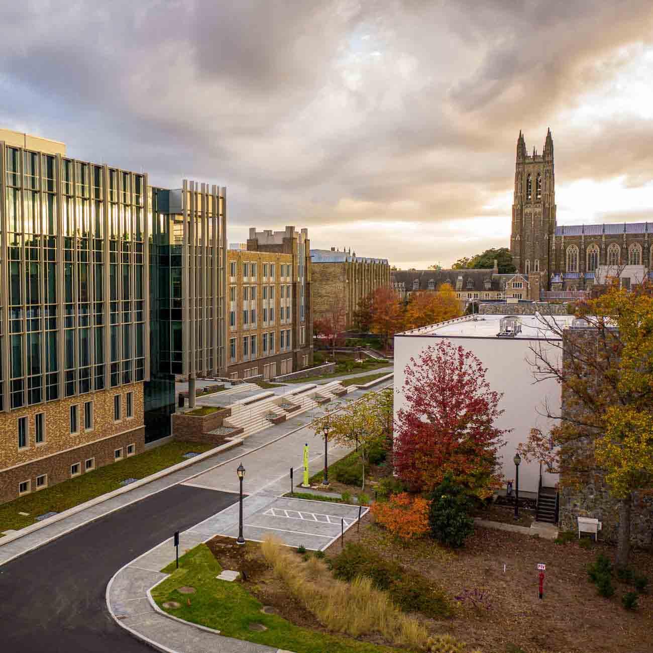 New Wilkinson Engineering Building, fall on Duke’s West Campus
