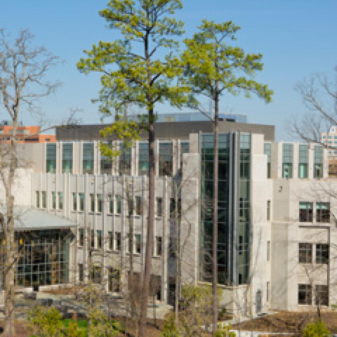 Landscape portrait of Duke University School of Nursing.